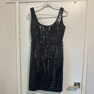 Maggy London Dresses | Black
Sequin Cocktail Dress size 10